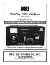 MFJ 9982 User manual