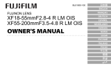 Fujifilm XF18-55 Owner's manual