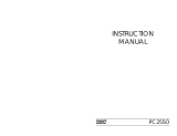 DSC PC2550 User manual