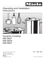 Miele KM 5621 Owner's manual