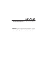DSC MAXSYS PC4020 User manual
