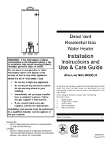 State Water Heaters GS6-40-UBDS L, GS6-50-UBDS L User manual