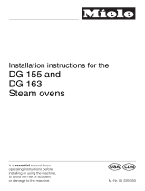 Miele DG155 Owner's manual
