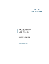 Planar PX23MW User manual