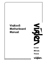 Viglen VIG820S User manual
