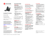 Poly SoundPoint IP 321/331 User manual