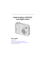 Kodak EasyShare C623 User manual