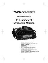 YAESU FT-2900R Owner's manual