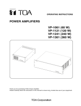 TOA VP-1241 CE/CE-GB User manual