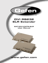 Gefen EXT-DVI-CAT5-ELRR User manual