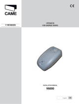 CAME v6000 Installation guide