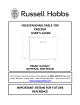 Russell Hobbs RHTTFZ1B Owner's manual