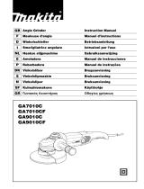 Makita GA7010CF Owner's manual