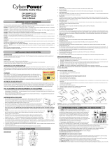CyberPower CP1350PFCLCD User manual