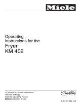 Miele KM402 Owner's manual