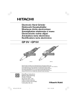 Hitachi GP 5V Owner's manual