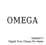 Omega HHM591T Owner's manual