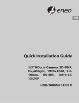 Eneo HDB-2080M2810IR D Quick Installation Manual