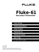 Fluke Fluke-61 User manual