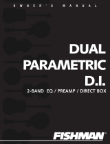 Fishman DUAL PARAMETRIC D.I. User manual