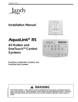Jandy AquaLink RS series Installation guide