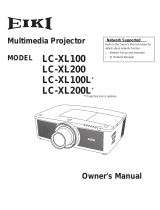 Eiki LC-XL200 User manual