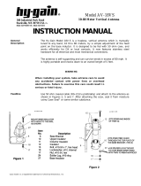 Hygain AV-18VS User manual