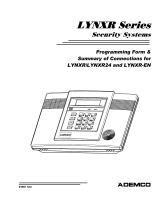ADEMCO LYNXR Programming Manual