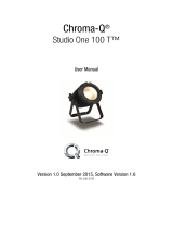 Chroma Studio One 100 T User manual