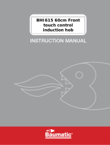 Baumatic BHI615 Induction Electric Hob User manual