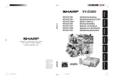Sharp XVZ3000 User manual