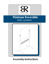 MyBinding Best-Rite Platinum Reversible 2 Sided Porcelain Markerboard Assembly Instruction