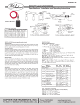 Dwyer Series F6 & F7 Vertical User manual