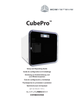 3D Systems CubePro Setup And Repacking Manual
