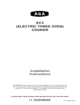 AGA R5 3 Oven 13Amp Electric Installation guide