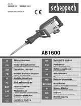 Scheppach AB1600 User manual