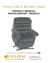 Golden Technologies MAXICOMFORT Owner's manual
