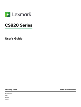 Lexmark CX860 User manual