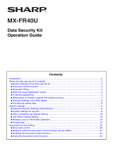 Sharp MX3114N Operating instructions