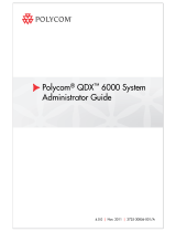 Polycom QDX 6000 System Administrator's Manual
