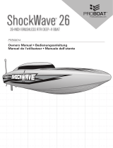 Pro Boat ShockWave 26 PRB08014 Owner's manual