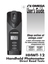 Omega HHWT-12 Owner's manual