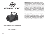 ADJ Fog Fury 2000 User manual