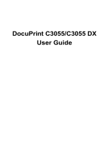 Xerox DocuPrint C3055 User manual