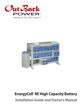OutBack Power EnergyCell RE High Capacity Owner's manual