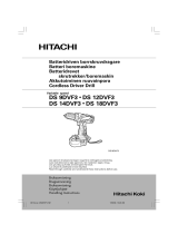 Hitachi ds 9dvf3 Handling Instructions Manual