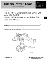 Hitachi DV 18DL2 User manual