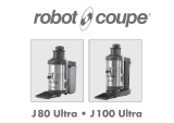 Robot Coupe J 80 Ultra (DN582) User manual