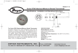 Dwyer Series BTM3 User manual