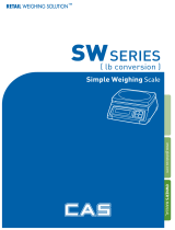 CAS SW-1 Series Owner's manual